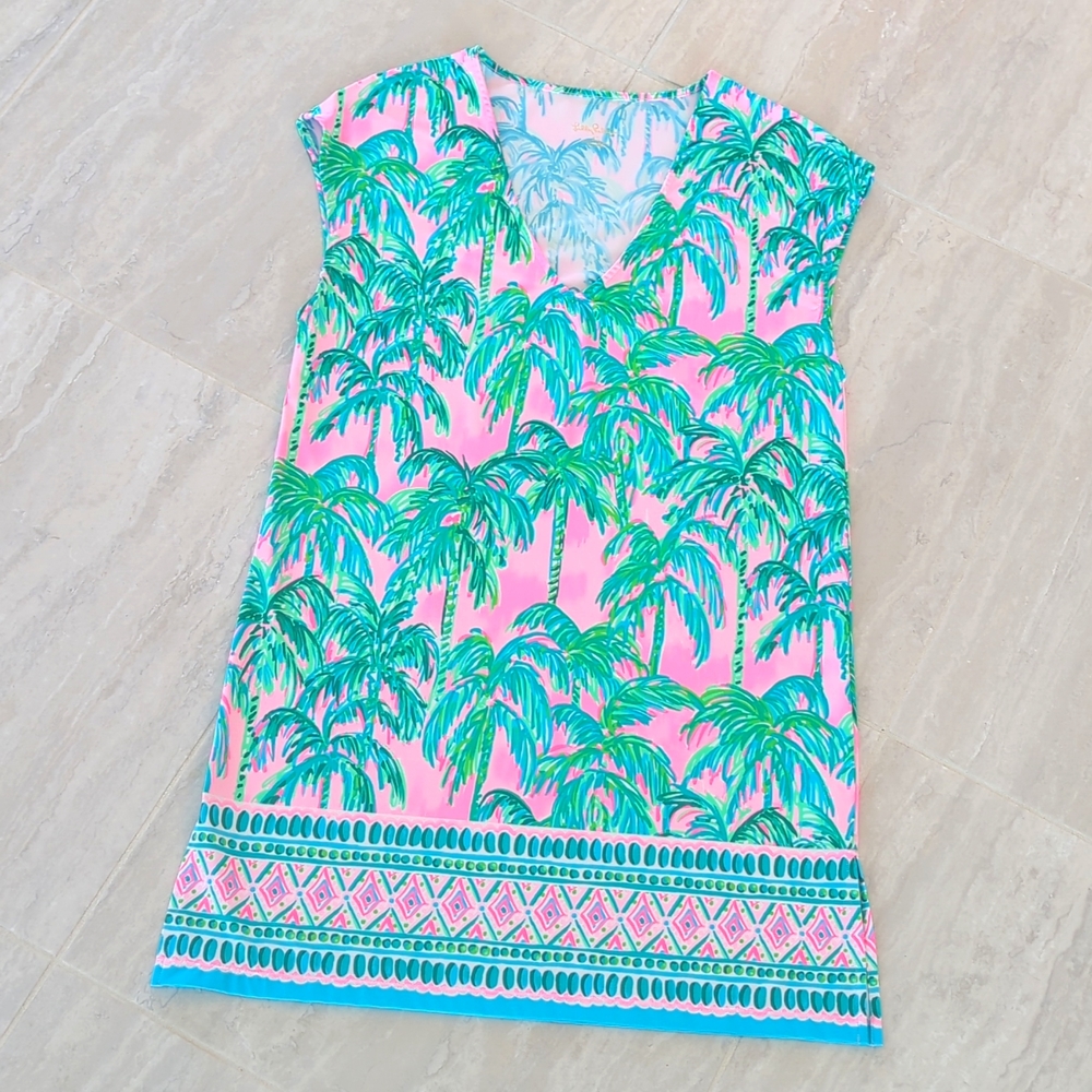 Lilly Pulitzer Tally Cover Up, Size XS